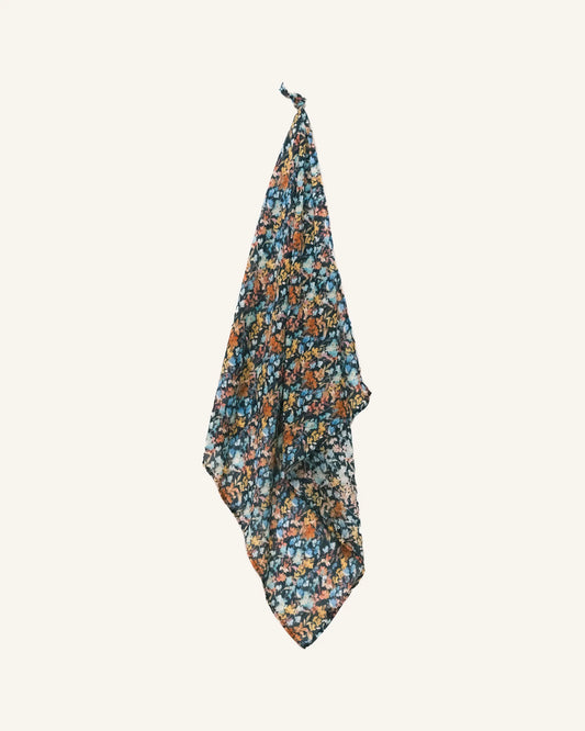 Silk Bandana - Floral Chiffon