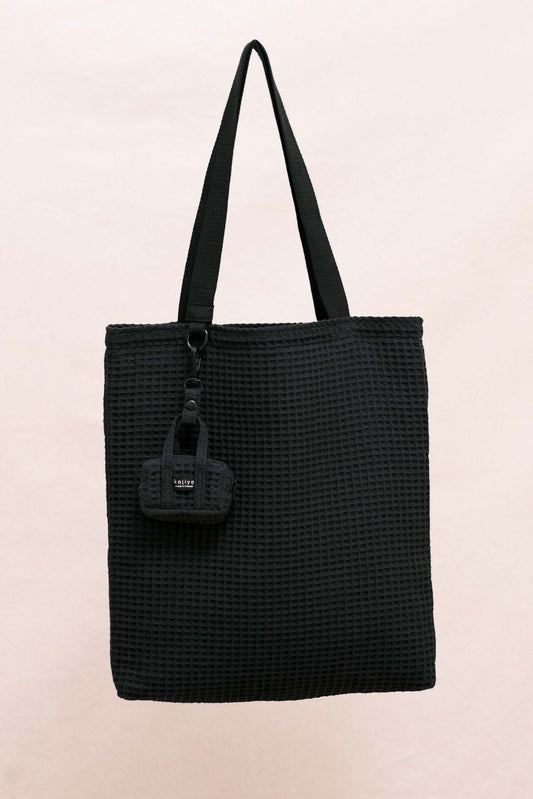 Micro Duffle Keychain - Waffle