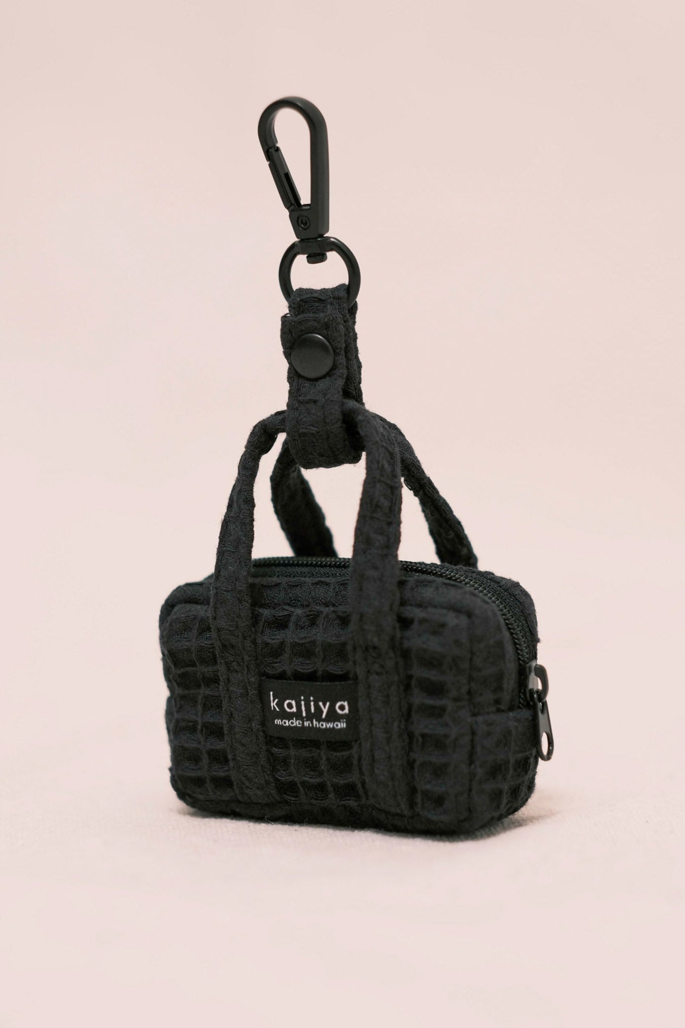 Micro Duffle Keychain - Waffle