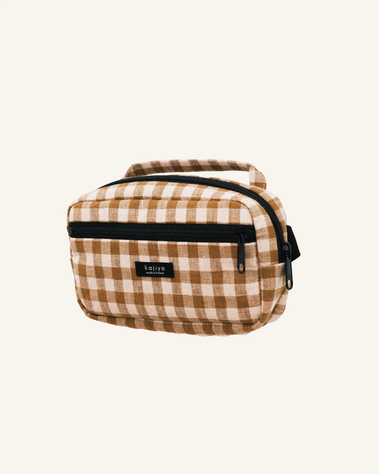 Fanny Pack - Olive Gingham