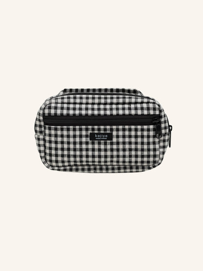 Fanny Pack - Black GIngham