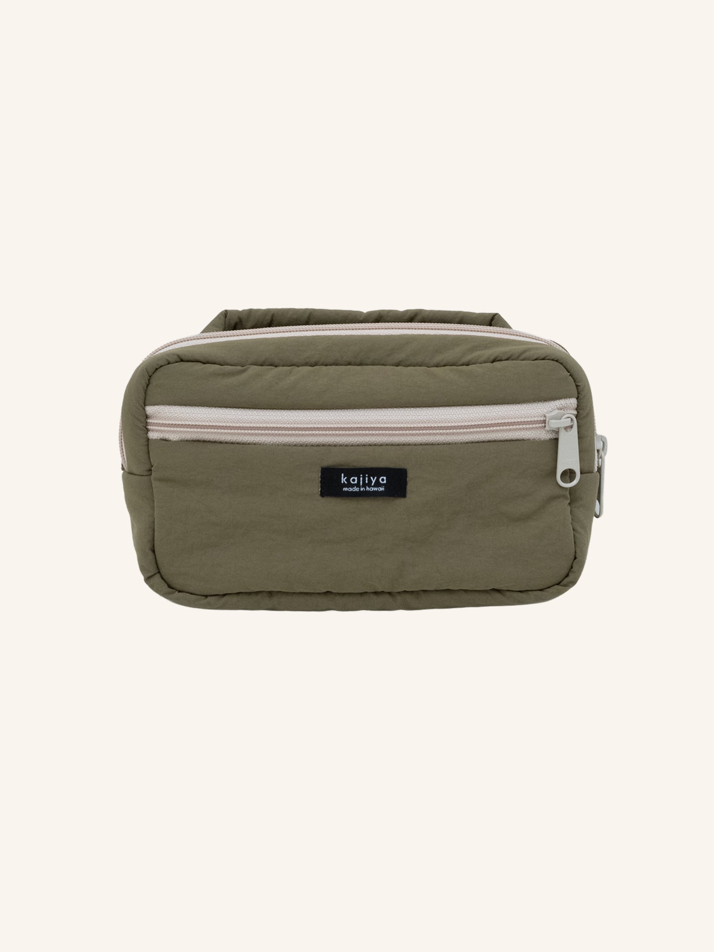 Fanny Pack - Puffy Nylon Green