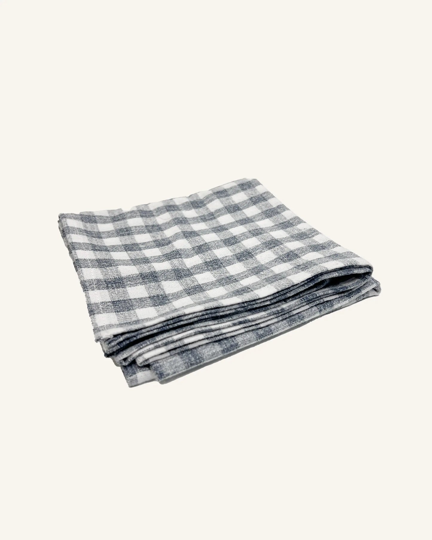 Bandana _ Grey Blue Gingham