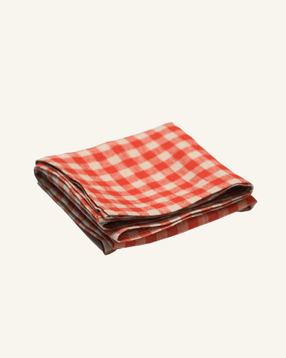 Bandana - Strawberry Red Gingham
