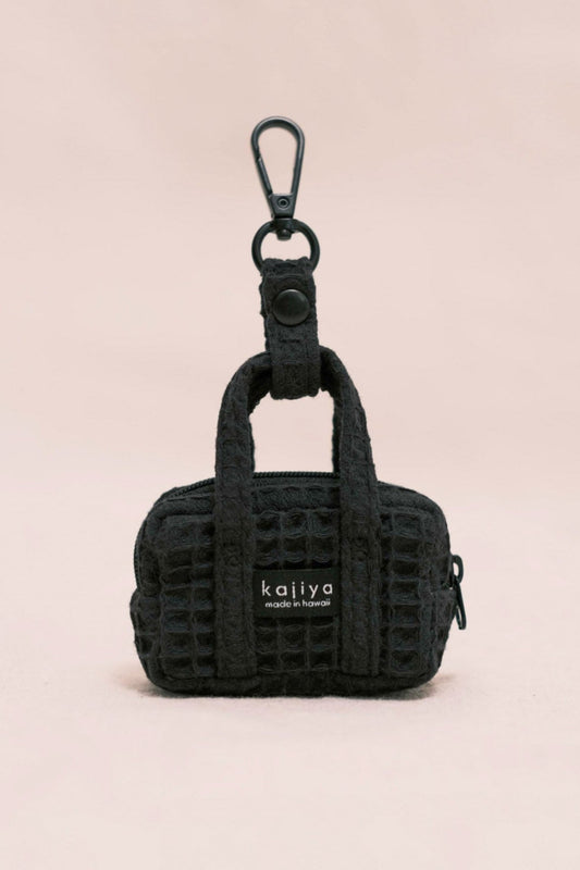 Micro Duffle Keychain - Waffle