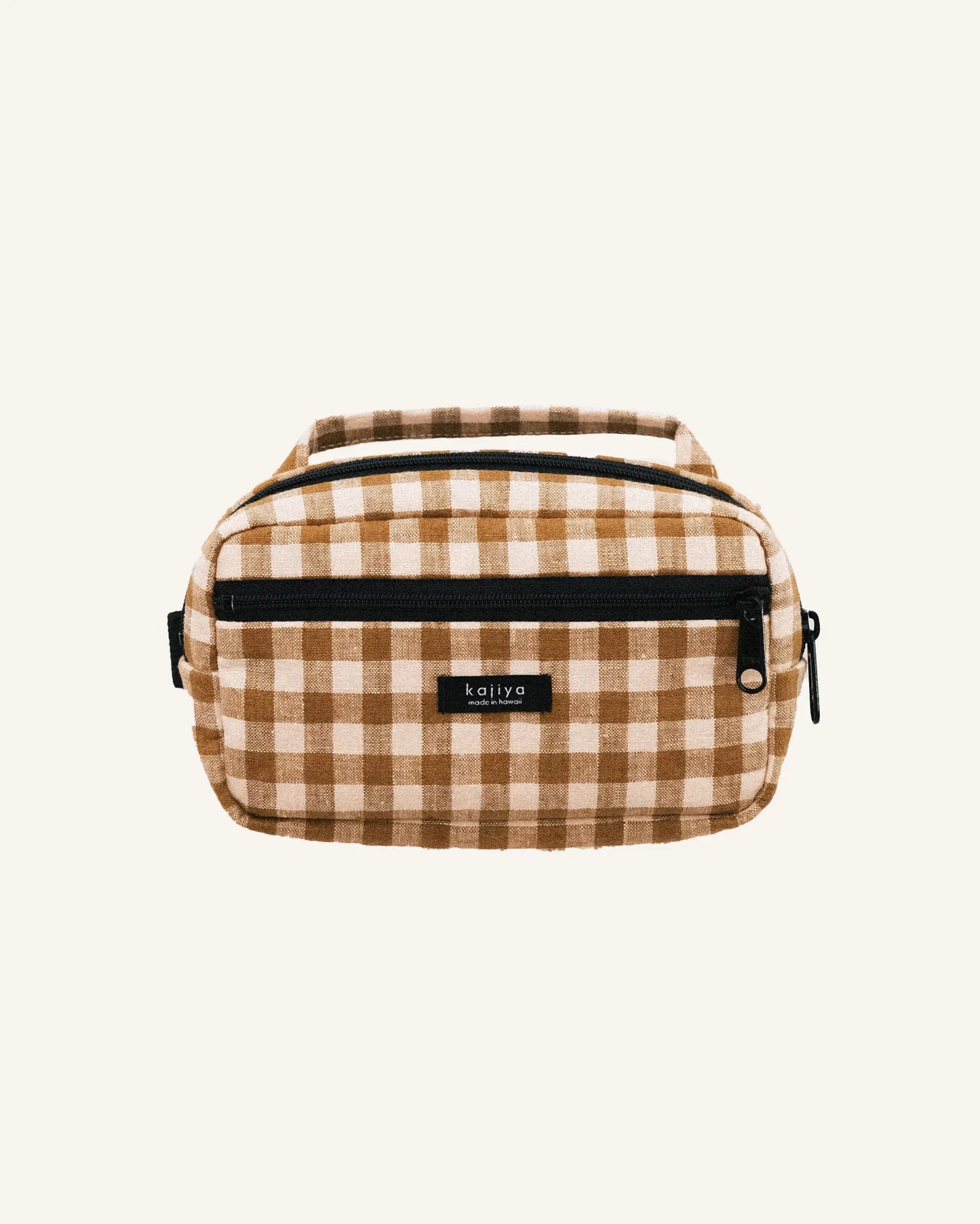 Fanny Pack - Olive Gingham