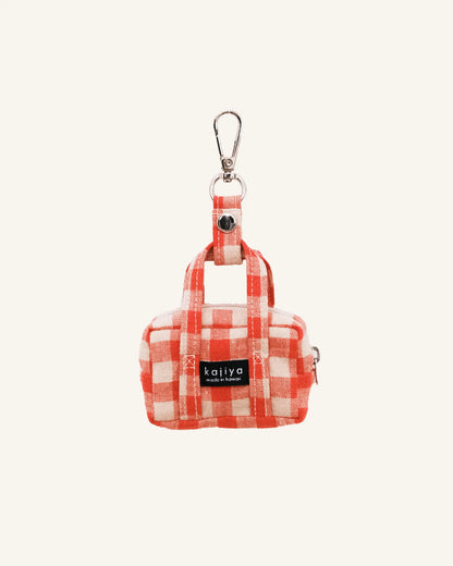 Micro Duffle - Strawberry Gingham