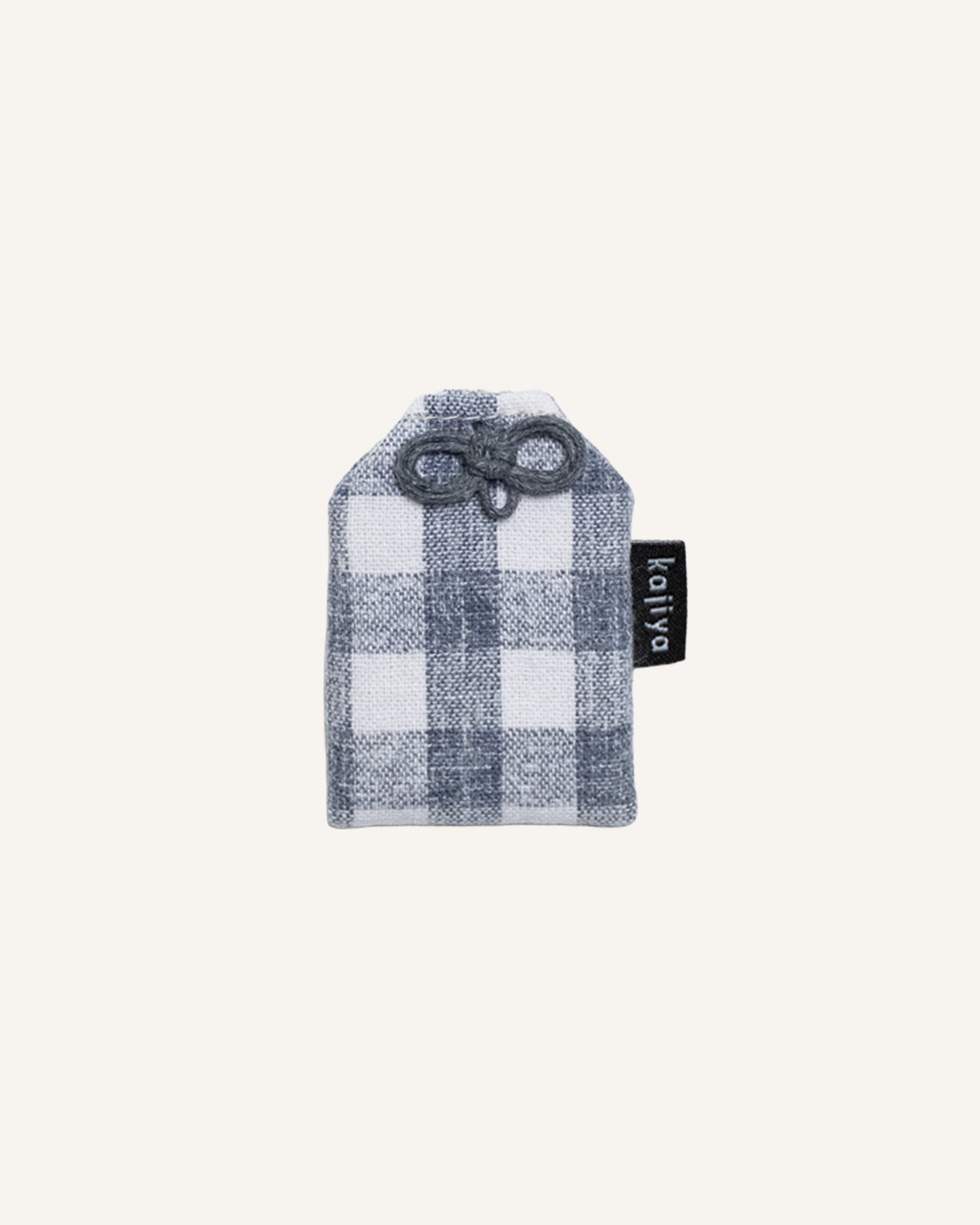 Omamori - Blue Gingham