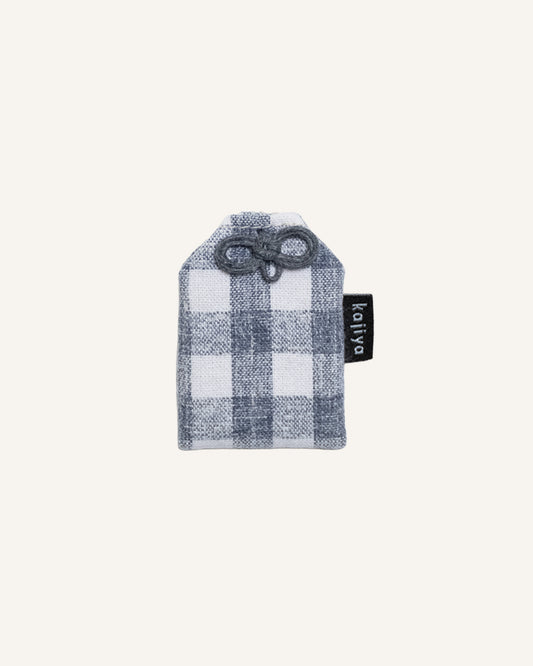 Omamori - Blue Gingham