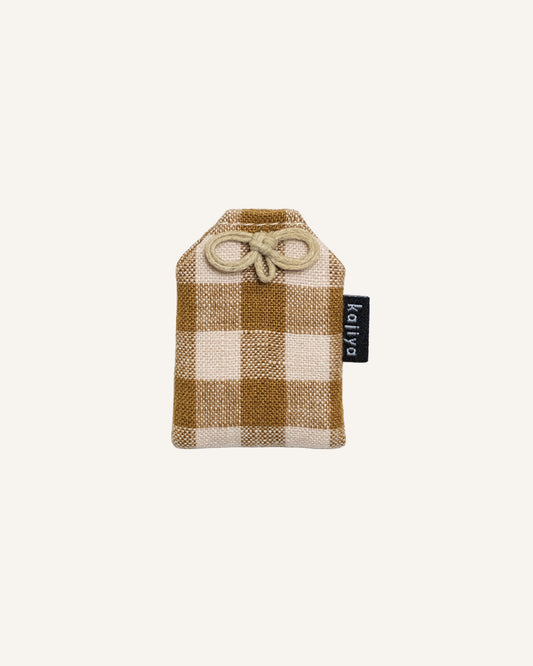 Omamori - Olive Gingham
