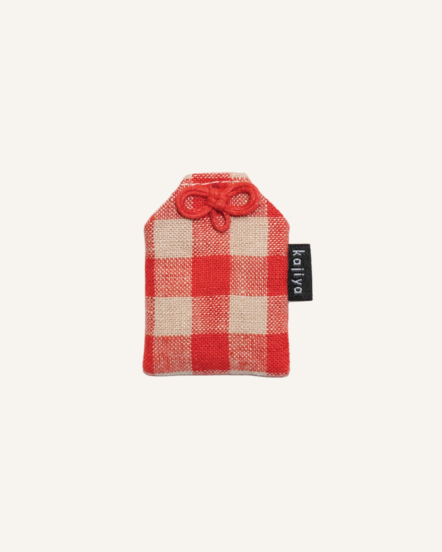Omamori - Strawberry Red Gingham
