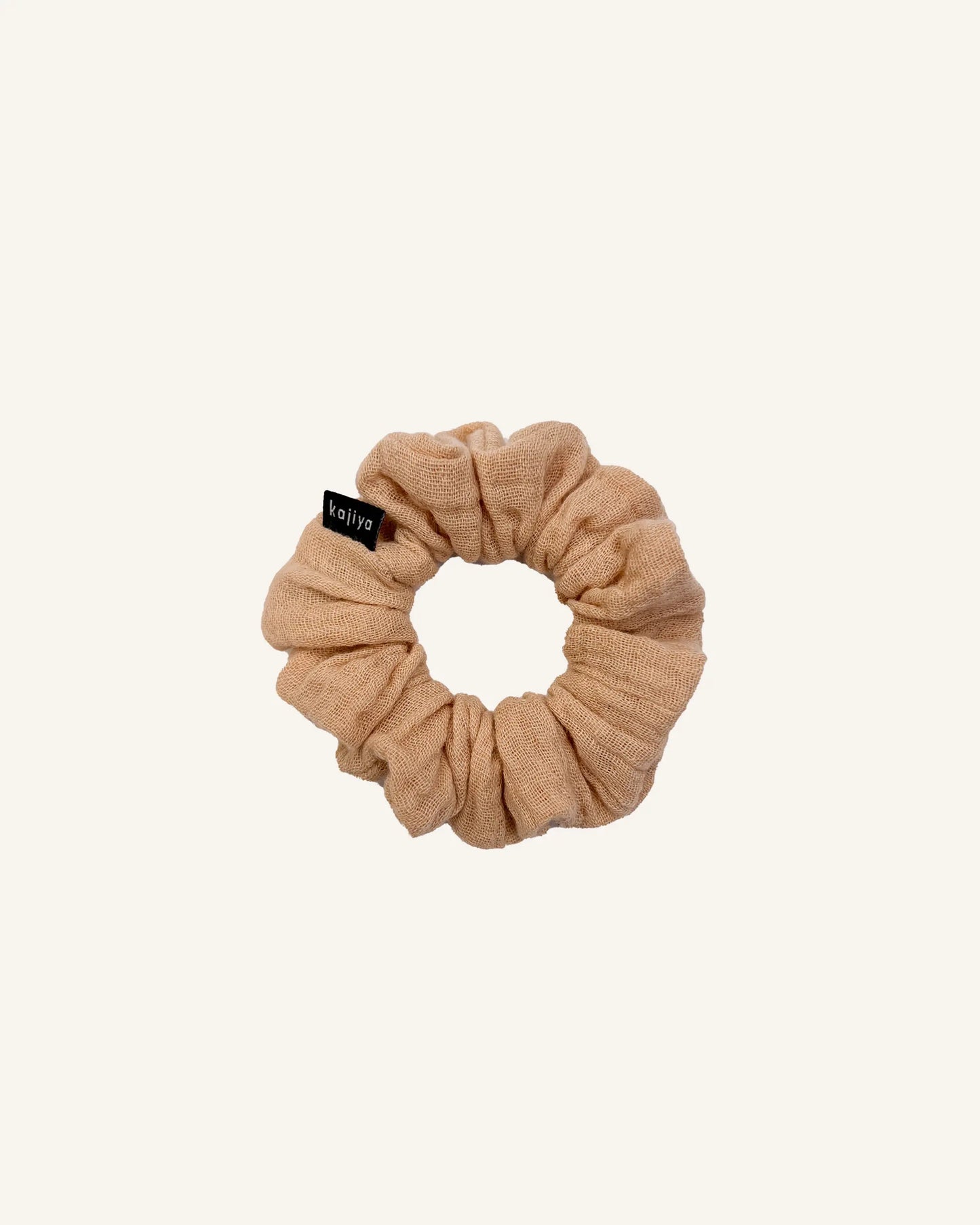 Scrunchie - Beige Gauze