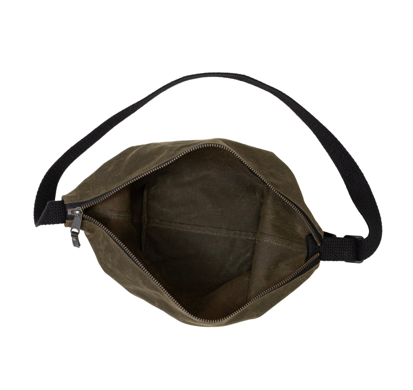 Waxed Canvas Sling - Army Green