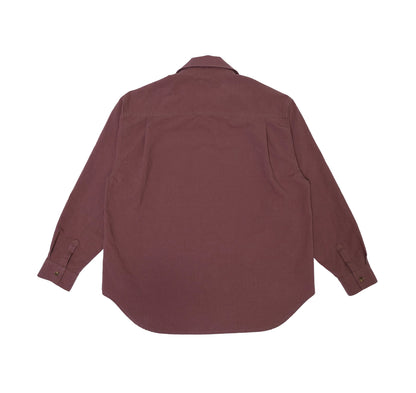 Plum Button Up